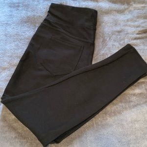 A • new day ™️ Black Leggings with back Pockets Size Medium